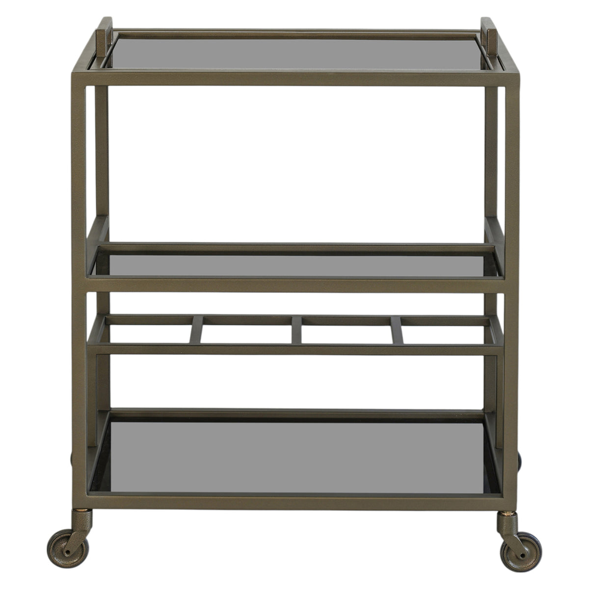 Trolley Ruinart brass antique