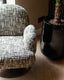 Lounge chair Kagney brown omara swivel