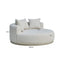 Outdoor daybed Belucci ecru round