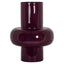 Vase Ashlyn burgundy small