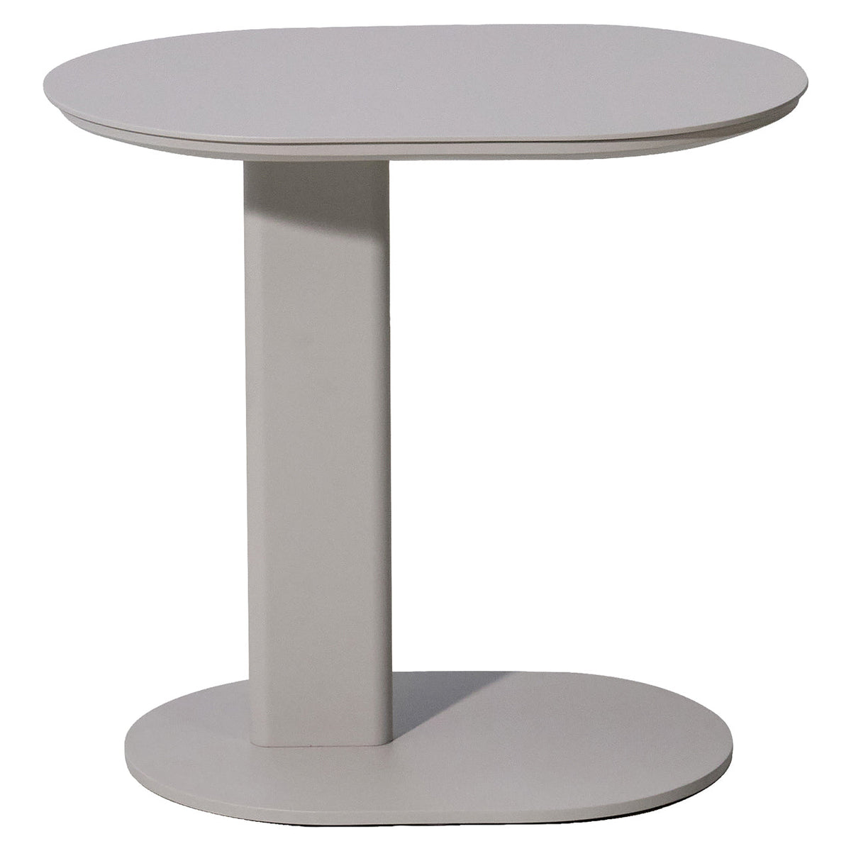 Outdoor end table Quinn light beige 
