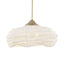 Biddeford White Beaded 5-Light Pendant