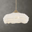 Biddeford White Beaded 5-Light Pendant