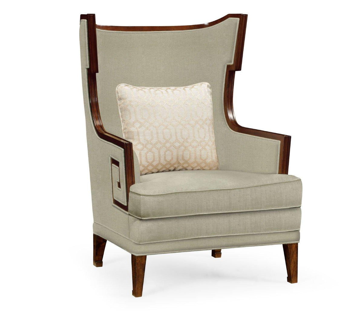 Armchair Greek Revival in Walnut - Antwerp