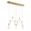 Deluge 9 Light LED Linear Pendant