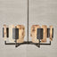 Open Book 8 Light Chandelier