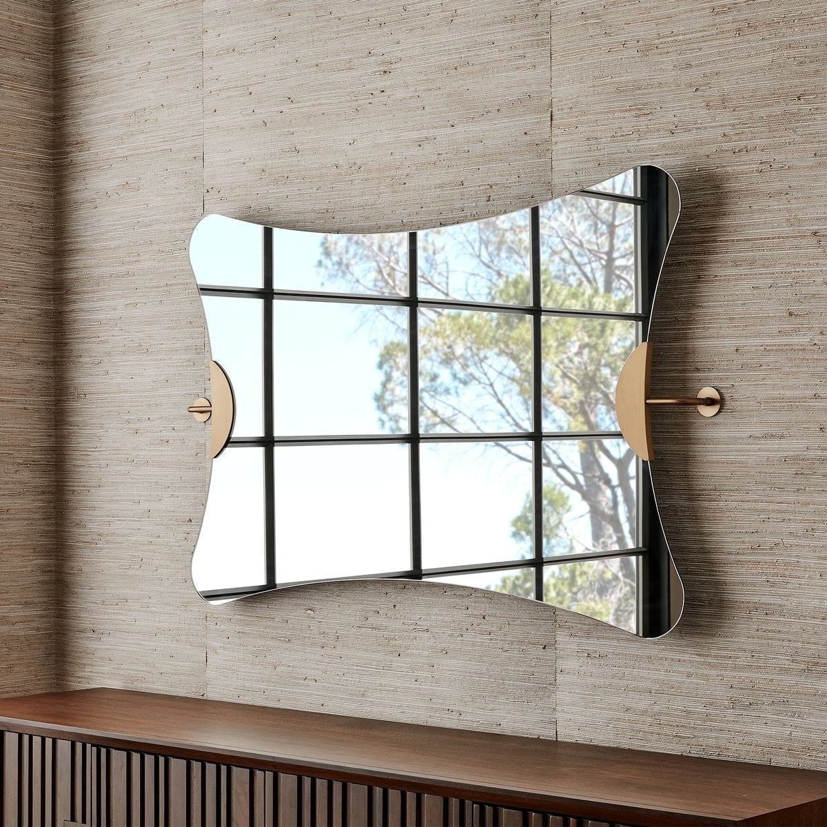 Ahead of the Curve Mirror - Medium