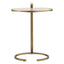 Marbled Pull Up Accent Table
