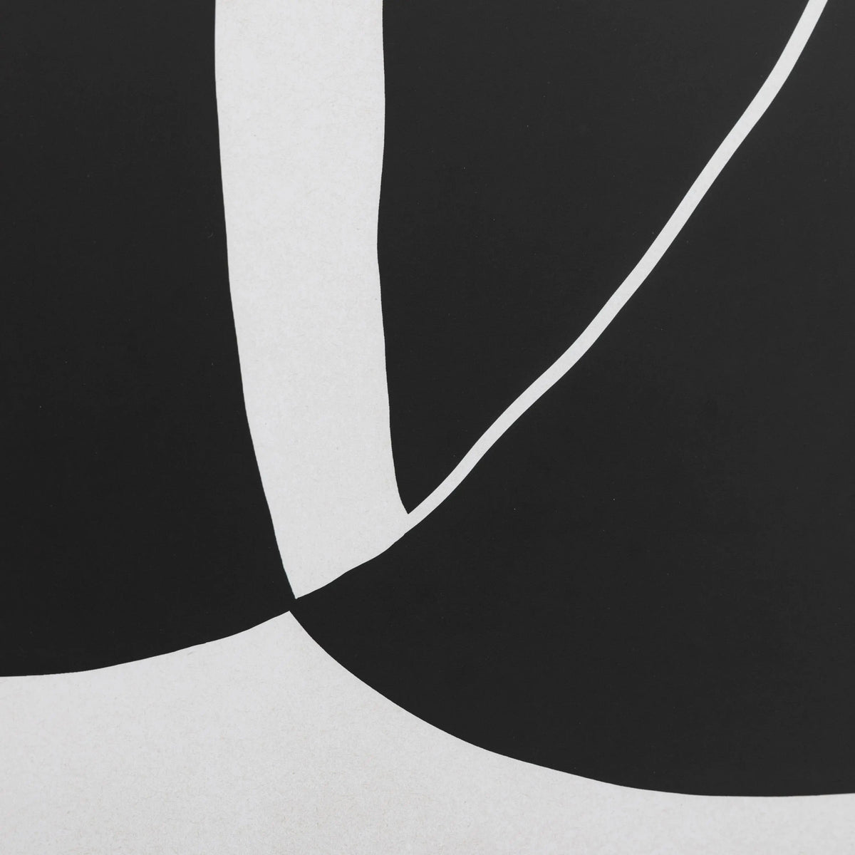 Bodhi Accessories Abstract Noir et Blanc Framed Art House of Isabella UK