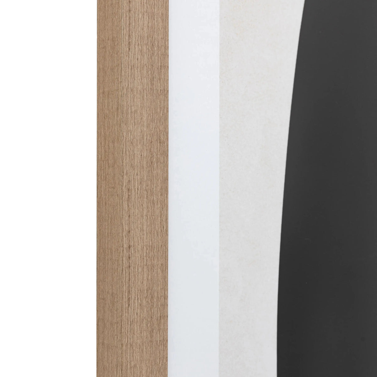 Bodhi Accessories Abstract Noir et Blanc Framed Art House of Isabella UK