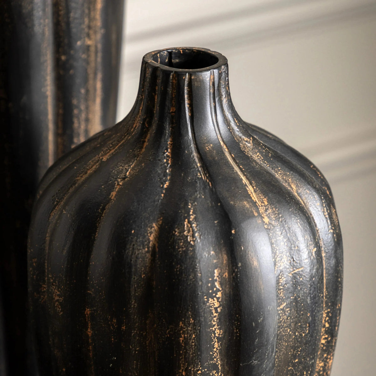 Bodhi Accessories Aldo Vase Black Set of 2 House of Isabella UK