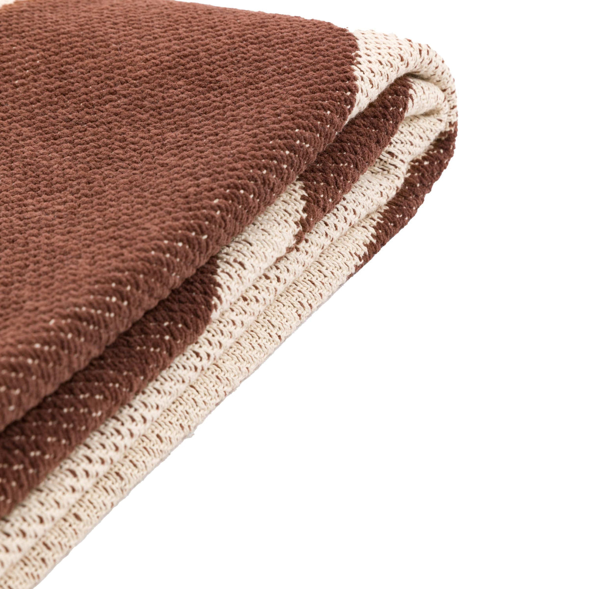 Bodhi Accessories Alma Abstract Throw Chocolate House of Isabella UK