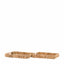 Bodhi Accessories Alma Woven Rectangle Trays Natural Set of 2 House of Isabella UK