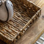 Bodhi Accessories Alma Woven Rectangle Trays Natural Set of 2 House of Isabella UK