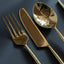 Bodhi Accessories Alora Cutlery Gold Set of 16 House of Isabella UK