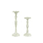 Bodhi Accessories Alzira Candlesticks Green Set of 2 House of Isabella UK