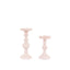 Bodhi Accessories Alzira Candlesticks Pink Set of 2 House of Isabella UK