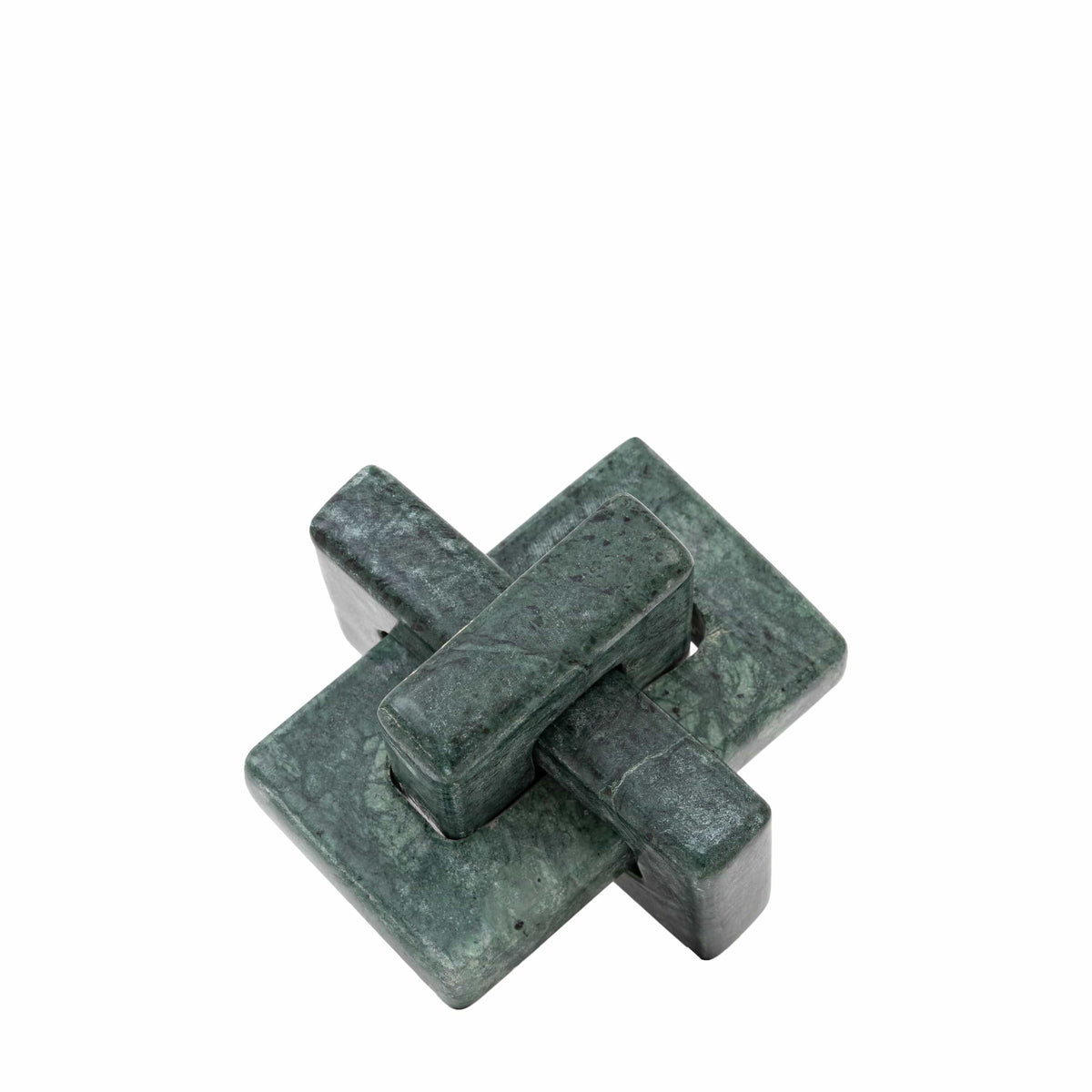 Bodhi Accessories Amadora Link Marble Square Green House of Isabella UK