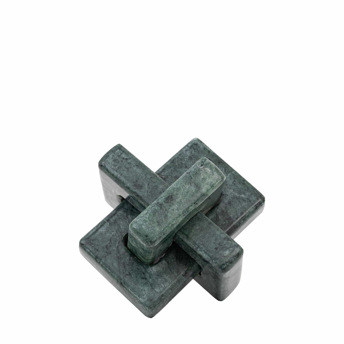 Bodhi Accessories Amadora Link Marble Square Green House of Isabella UK