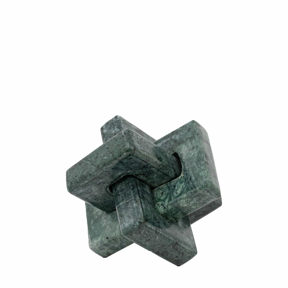 Bodhi Accessories Amadora Link Marble Square Green House of Isabella UK