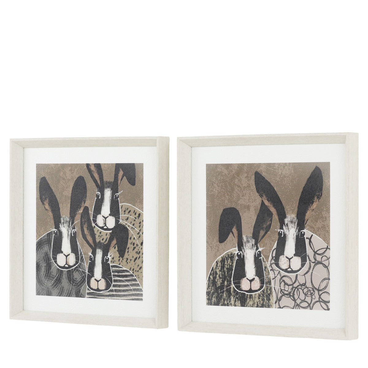 Bodhi Accessories Animal Antics II Framed Art Set of 2 House of Isabella UK