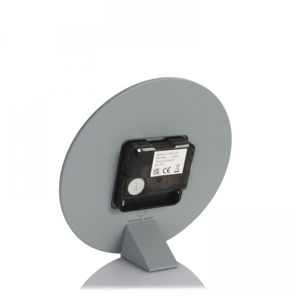 Bodhi Accessories Arabic Mantel Clock Flax Blue House of Isabella UK