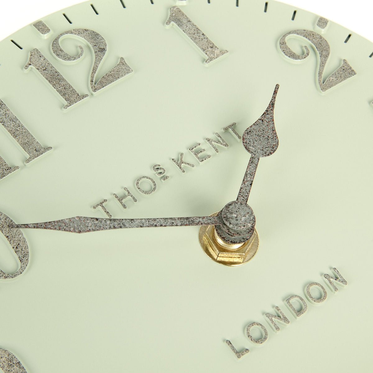 Bodhi Accessories Arabic Mantel Clock Pearl Green House of Isabella UK