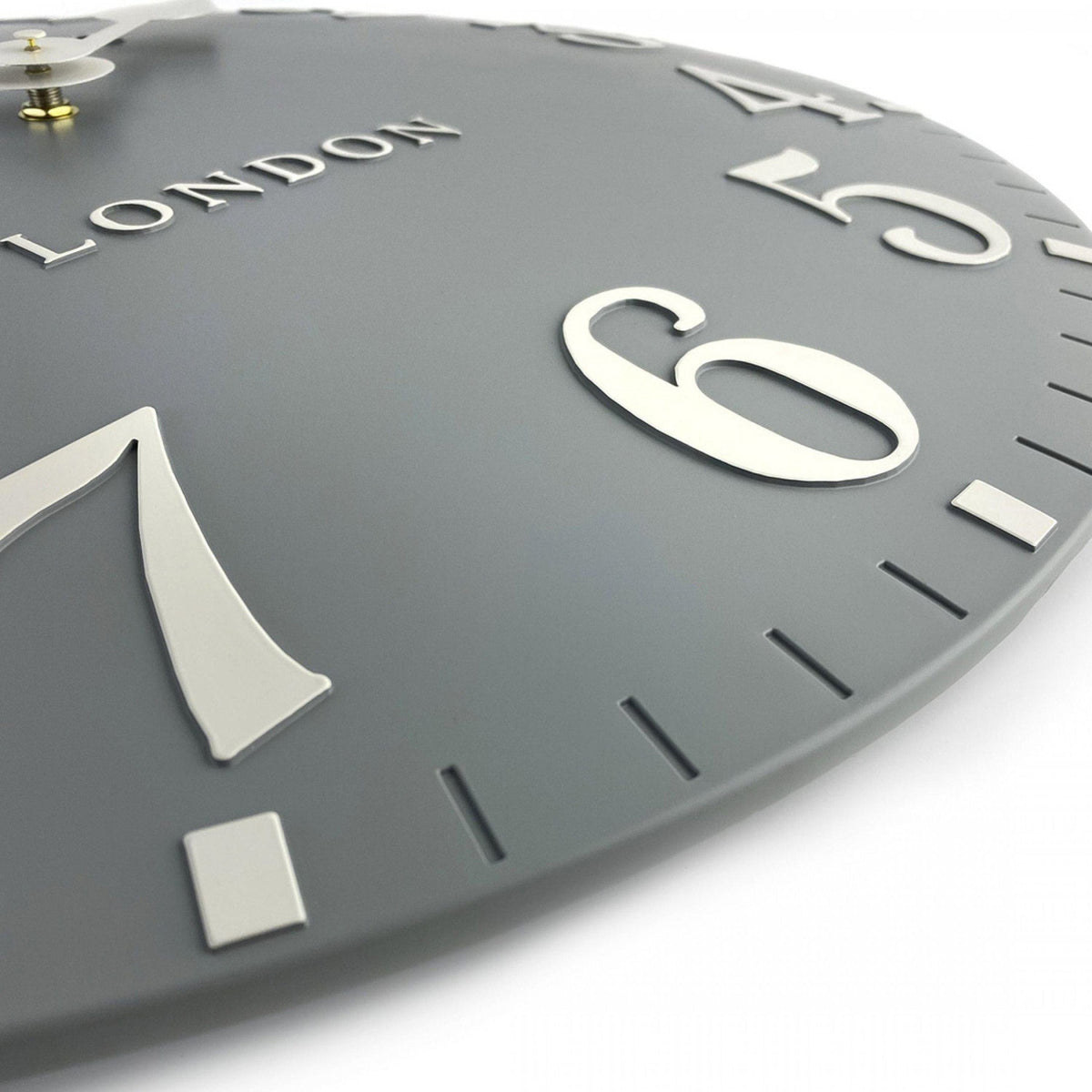 Bodhi Accessories Arabic Wall Clock Flax Blue House of Isabella UK