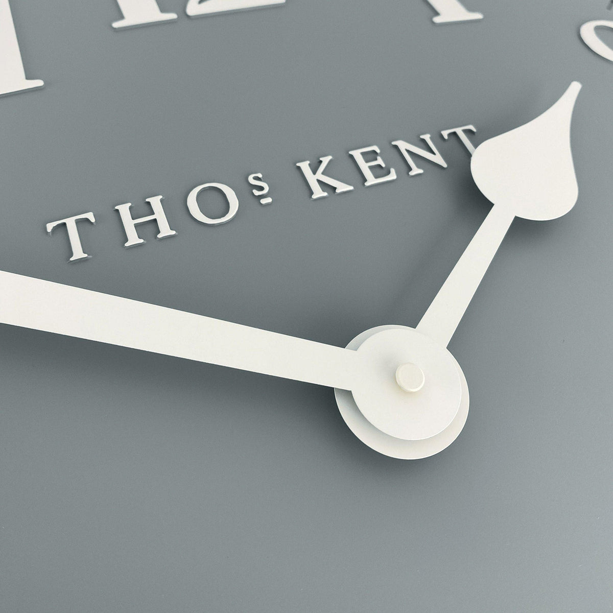 Bodhi Accessories Arabic Wall Clock Flax Blue House of Isabella UK