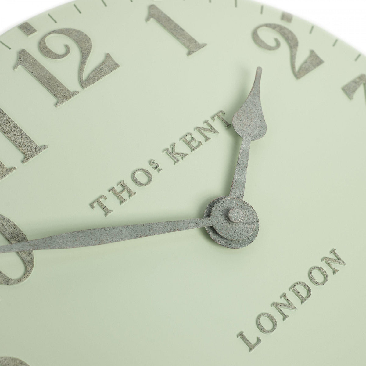 Bodhi Accessories Arabic Wall Clock Pearl Green House of Isabella UK