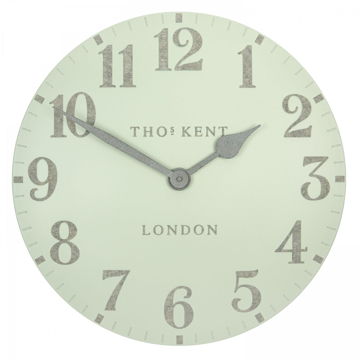 Bodhi Accessories Arabic Wall Clock Pearl Green House of Isabella UK