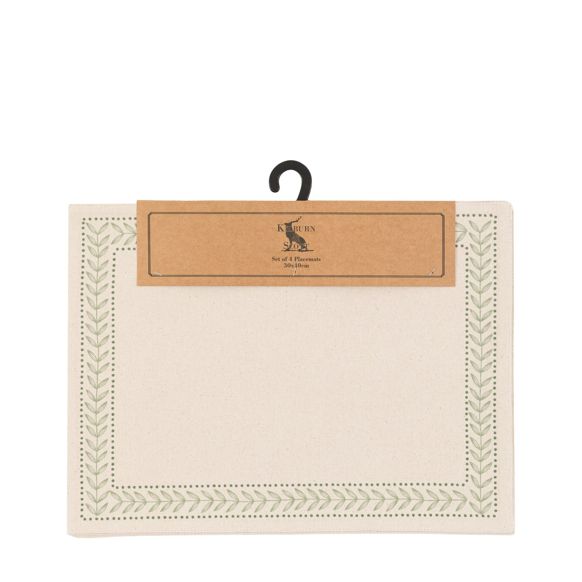 Bodhi Accessories Arbor Leaf Placemats Natural 4pk House of Isabella UK
