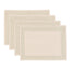 Bodhi Accessories Arbor Leaf Placemats Natural 4pk House of Isabella UK