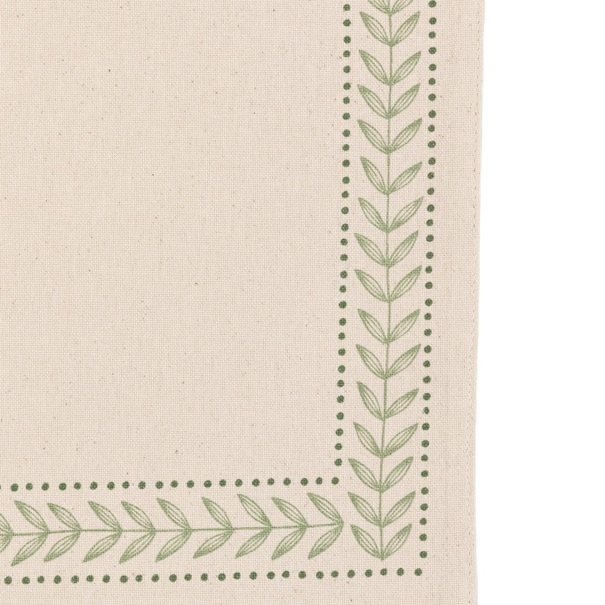 Bodhi Accessories Arbor Leaf Table Runner Natural House of Isabella UK