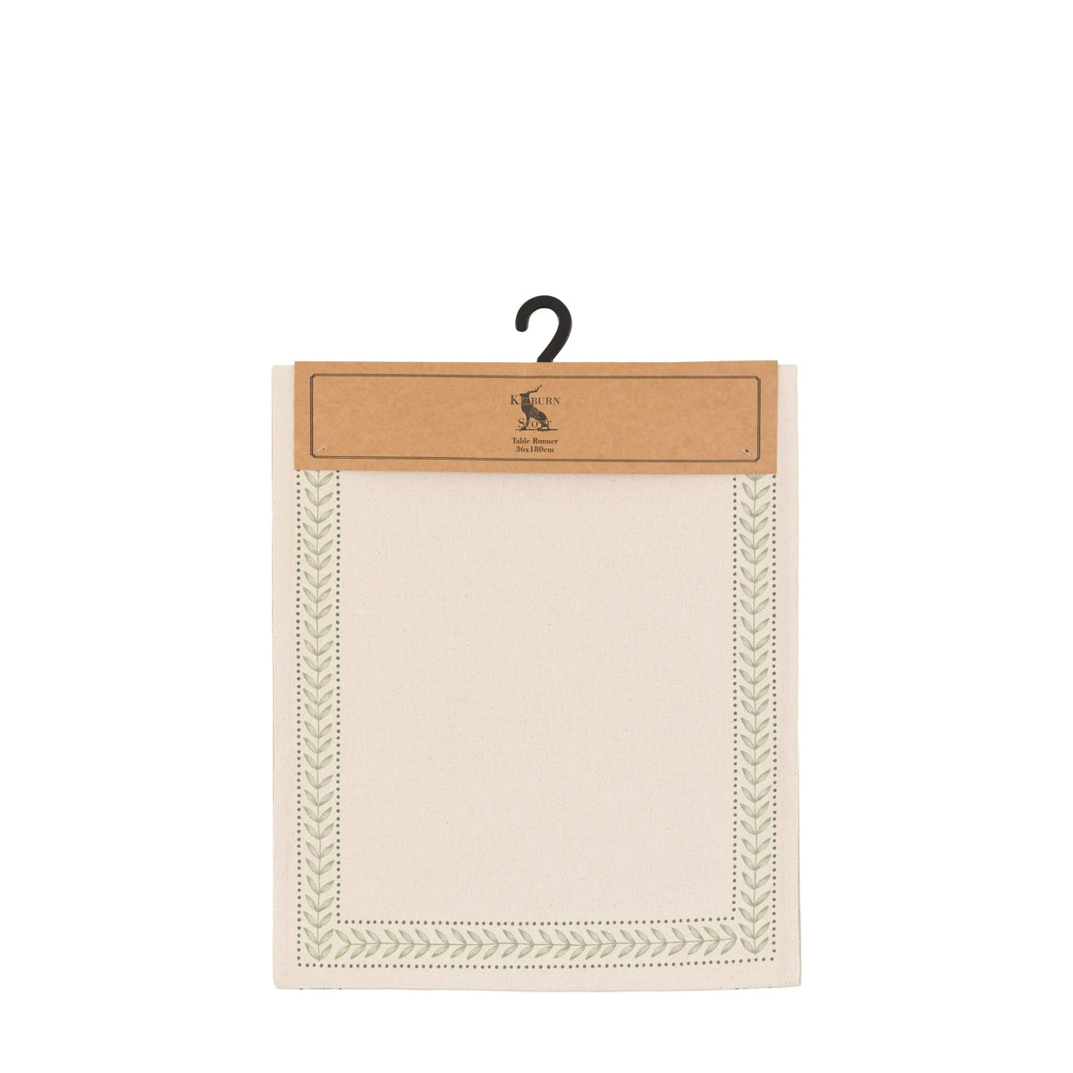 Bodhi Accessories Arbor Leaf Table Runner Natural House of Isabella UK