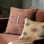 Bodhi Accessories Arlo Embellished Cushion Brown House of Isabella UK