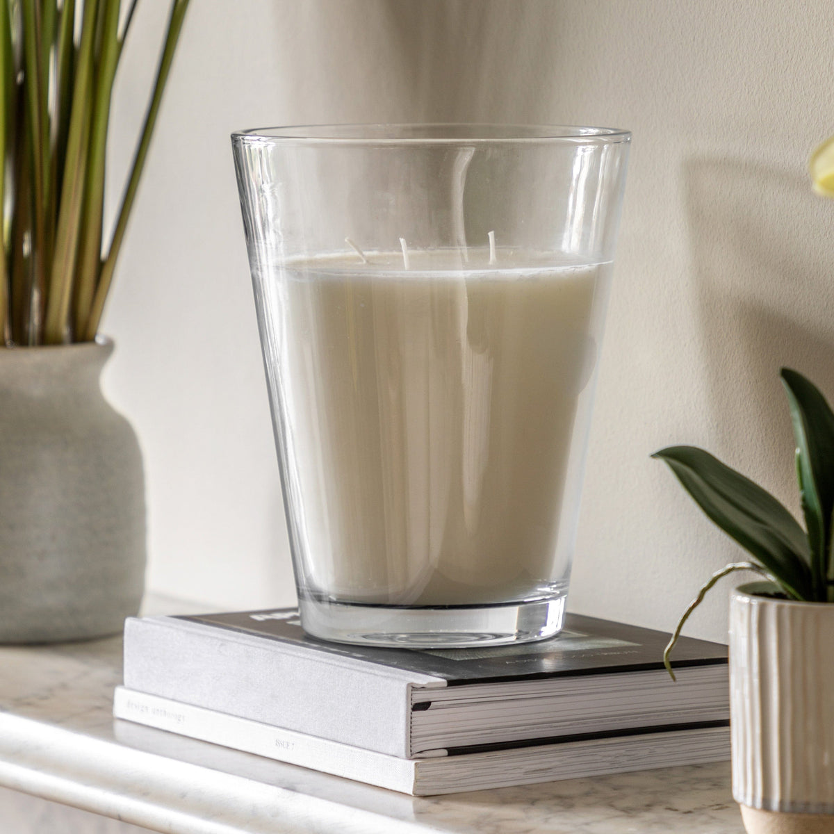 Bodhi Accessories Aroma English Pear & Freesia Glass Candle Small House of Isabella UK