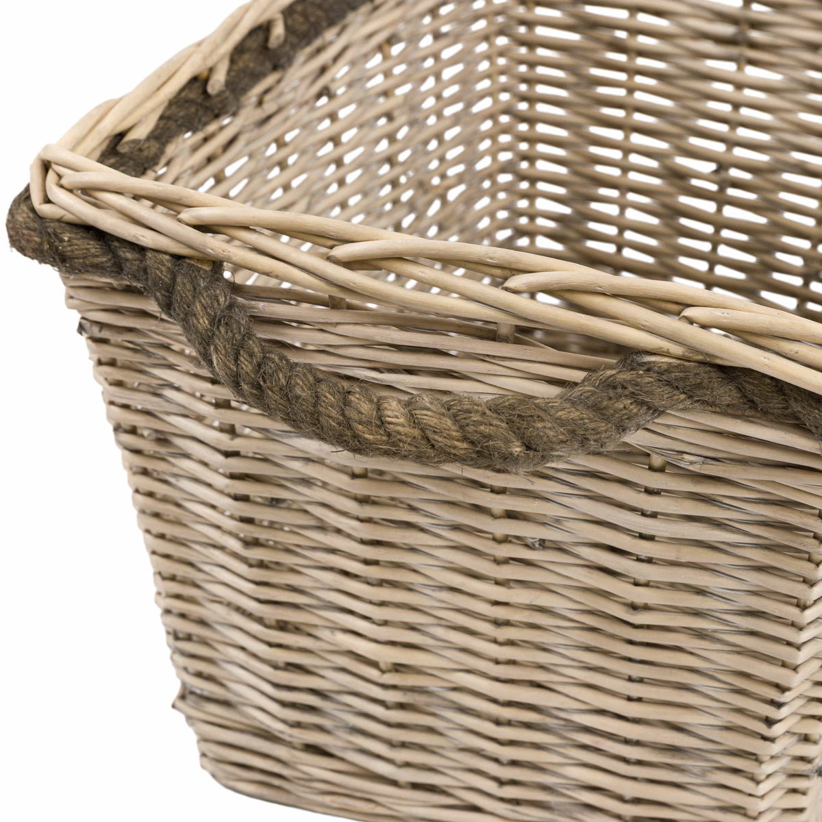 Bodhi Accessories Aspen Woven Log Basket Natural Set of 3 House of Isabella UK