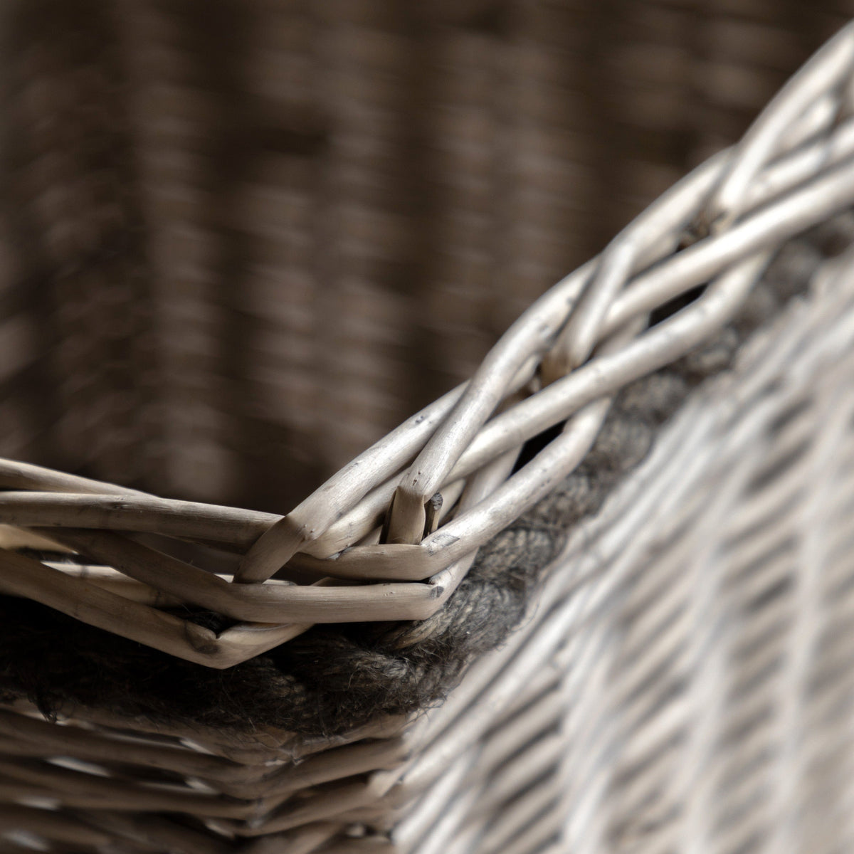 Bodhi Accessories Aspen Woven Log Basket Natural Set of 3 House of Isabella UK