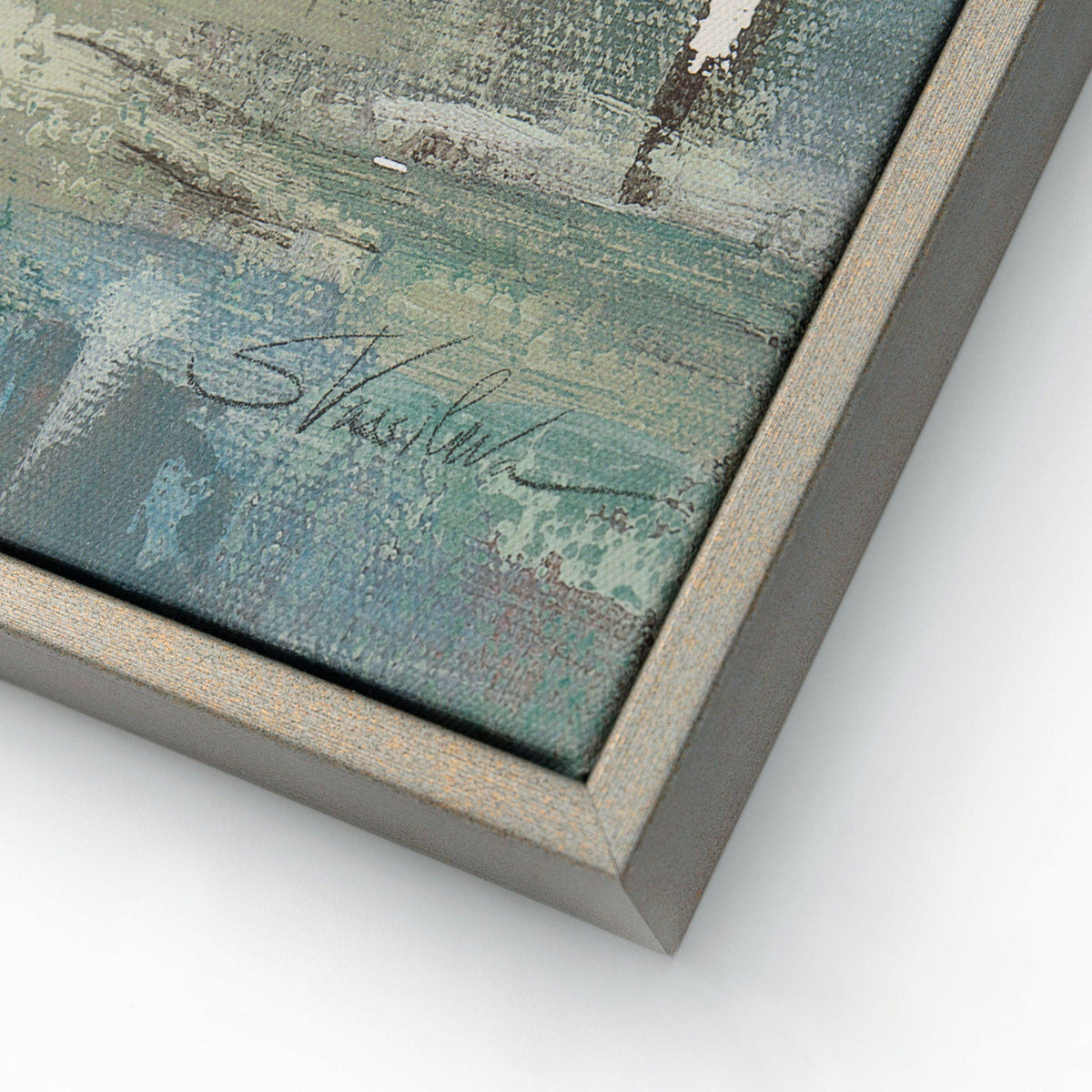 Bodhi Accessories At Dawn Framed Canvas House of Isabella UK