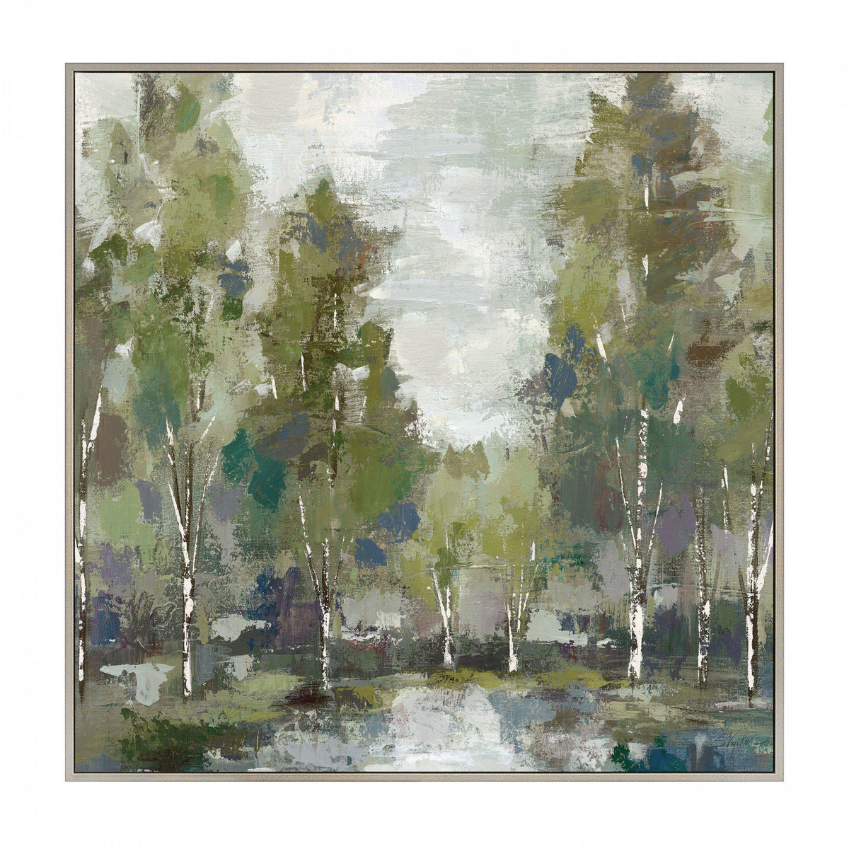 Bodhi Accessories At Dawn Framed Canvas House of Isabella UK