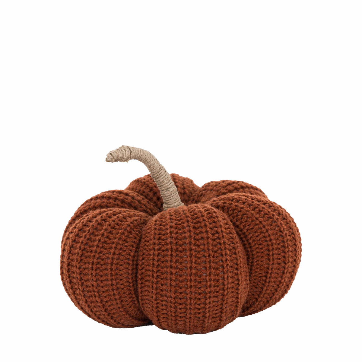 Bodhi Accessories Autumn Knitted Pumpkin Rust House of Isabella UK