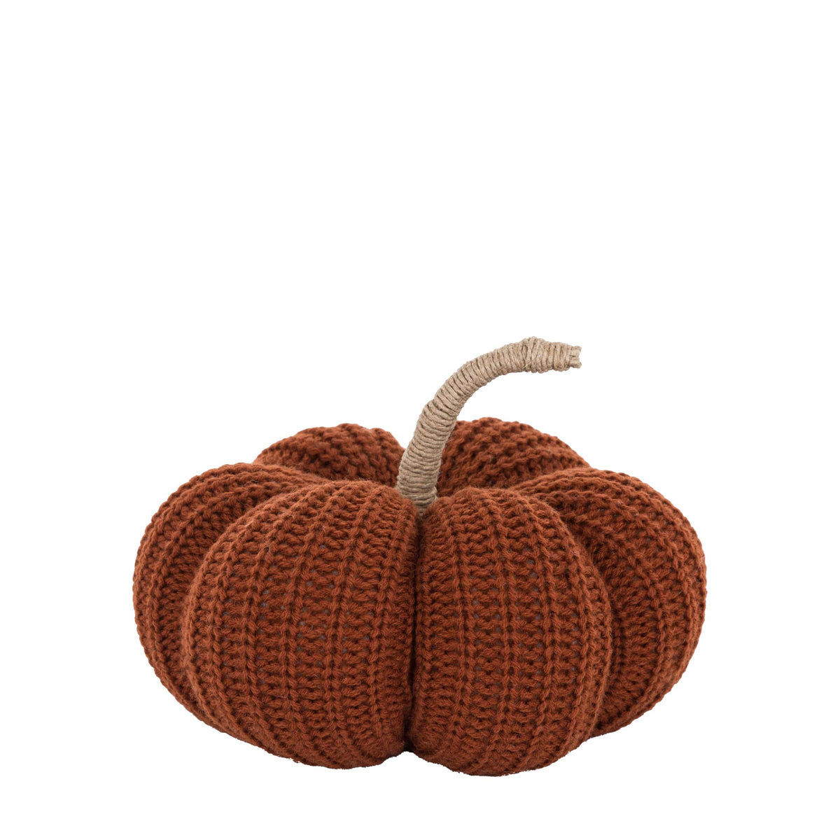Bodhi Accessories Autumn Knitted Pumpkin Rust House of Isabella UK