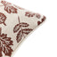 Bodhi Accessories Autumn Leaf Chenille Cushion Rust House of Isabella UK