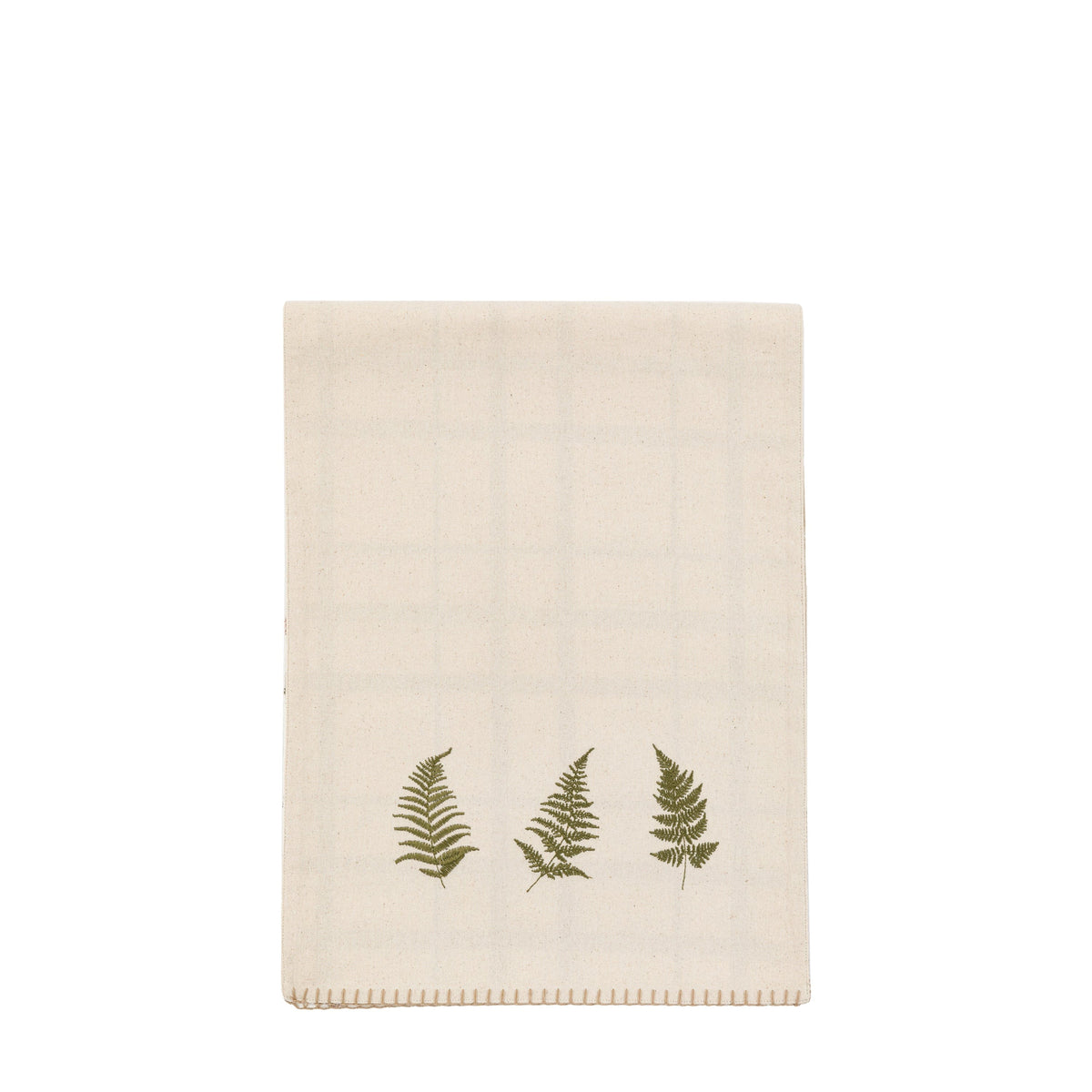 Bodhi Accessories Autumn Woodland Check Table Runner House of Isabella UK