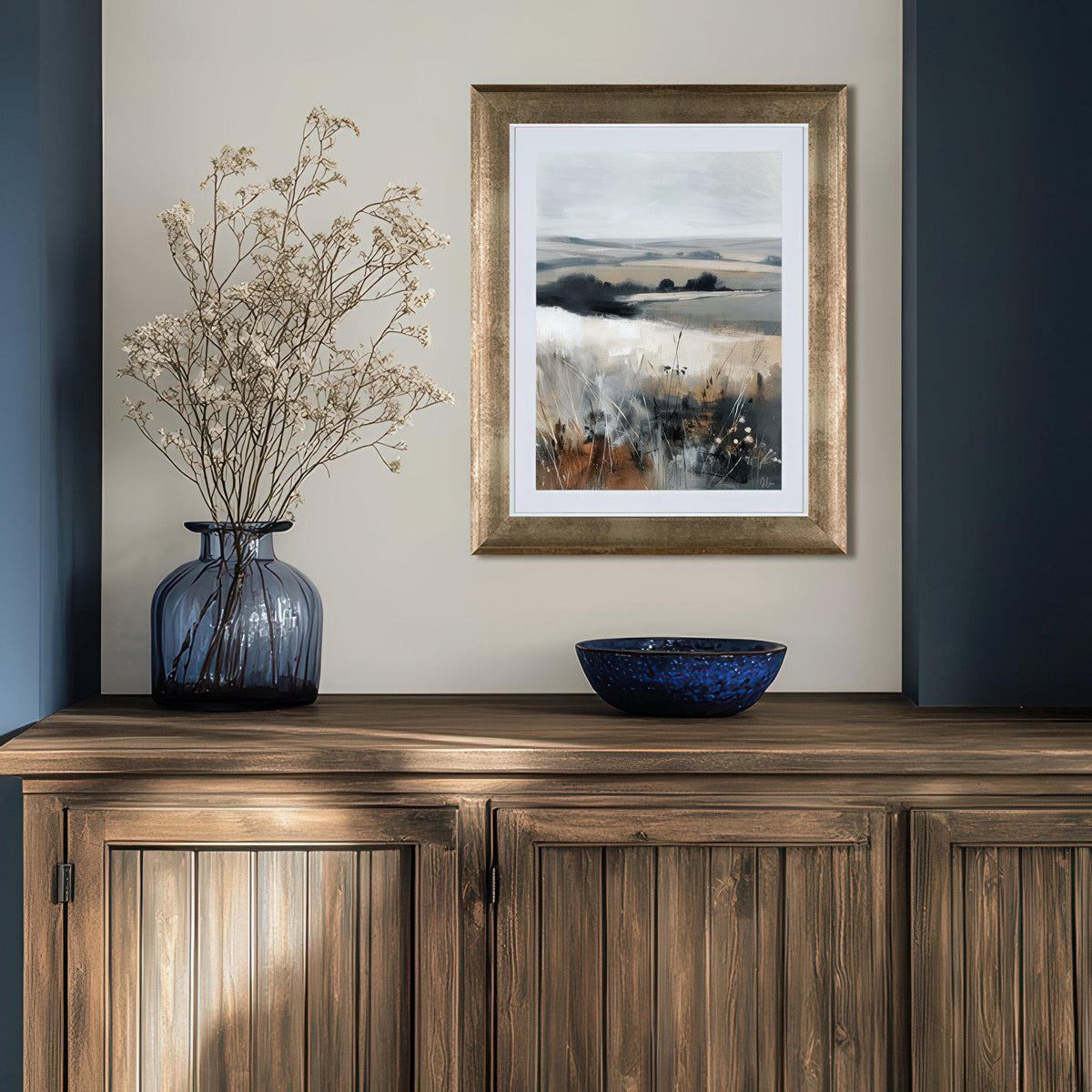 Bodhi Accessories Autumnal Aura Small Framed Art House of Isabella UK