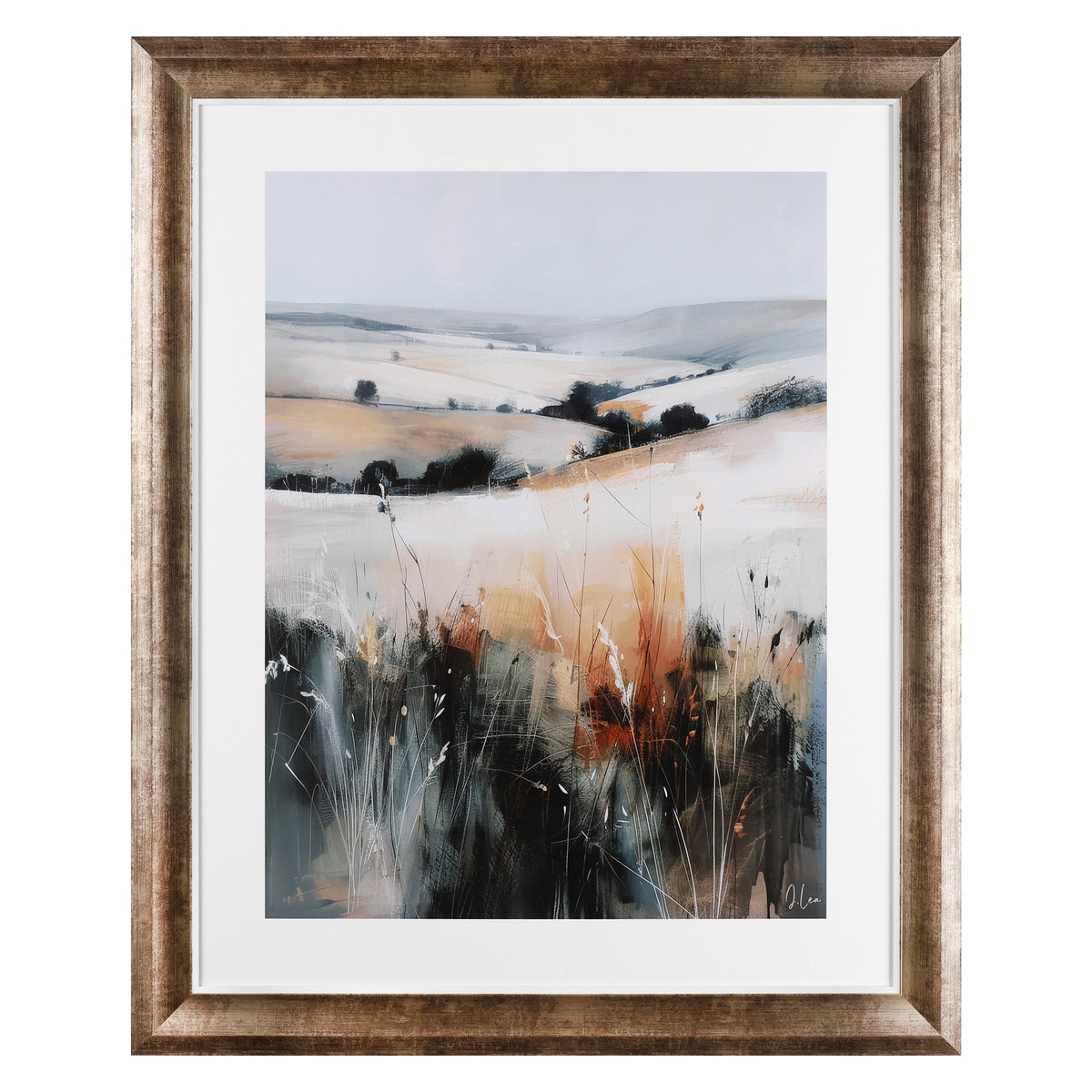 Bodhi Accessories Autumnal Blaze Framed Art House of Isabella UK
