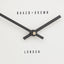 Bodhi Accessories Avast Wall Clock Champagne House of Isabella UK