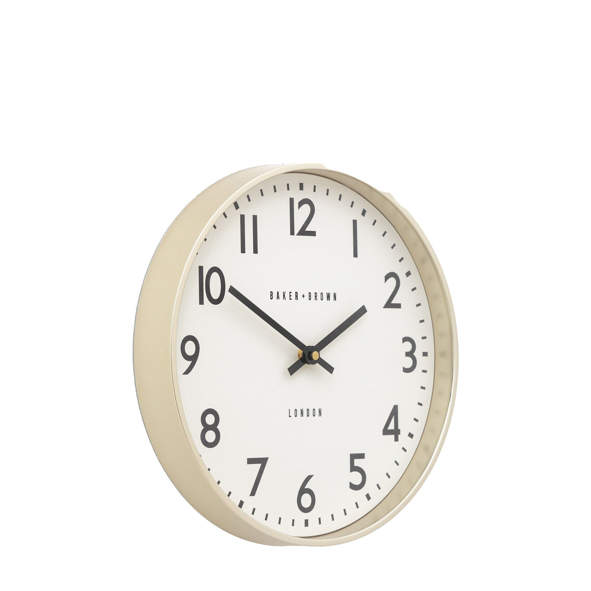 Bodhi Accessories Avast Wall Clock Champagne House of Isabella UK