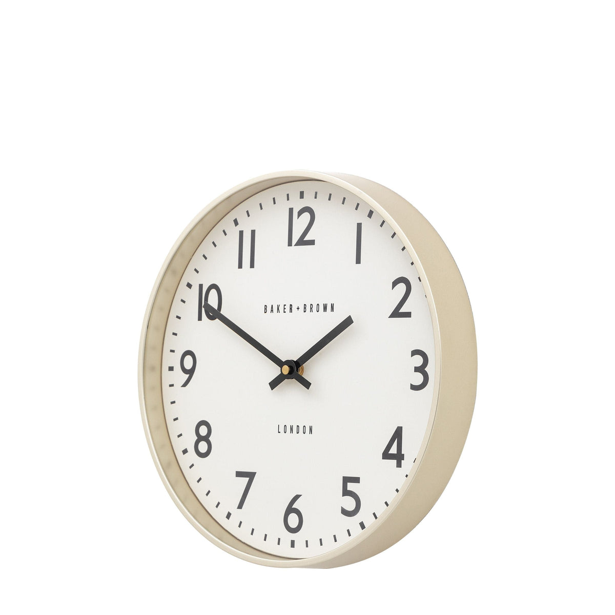 Bodhi Accessories Avast Wall Clock Champagne House of Isabella UK